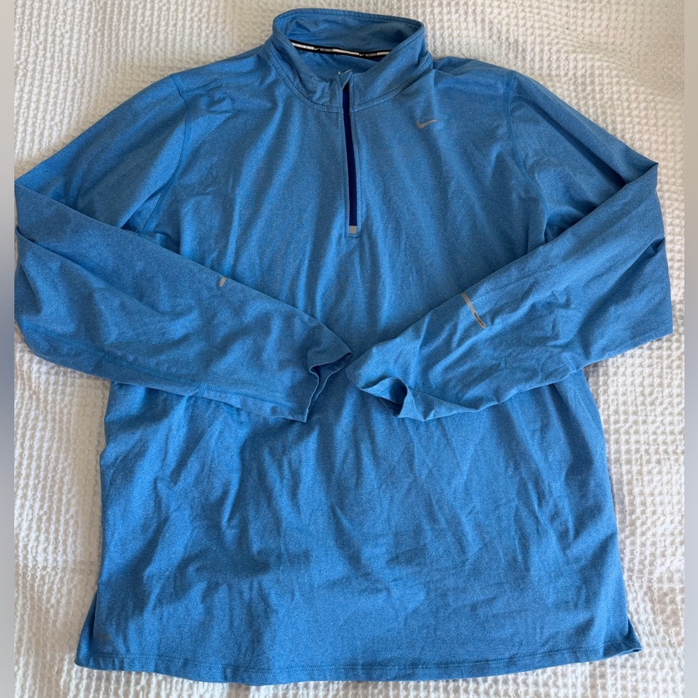 Nike Dri-FIT Light Blue Pullover